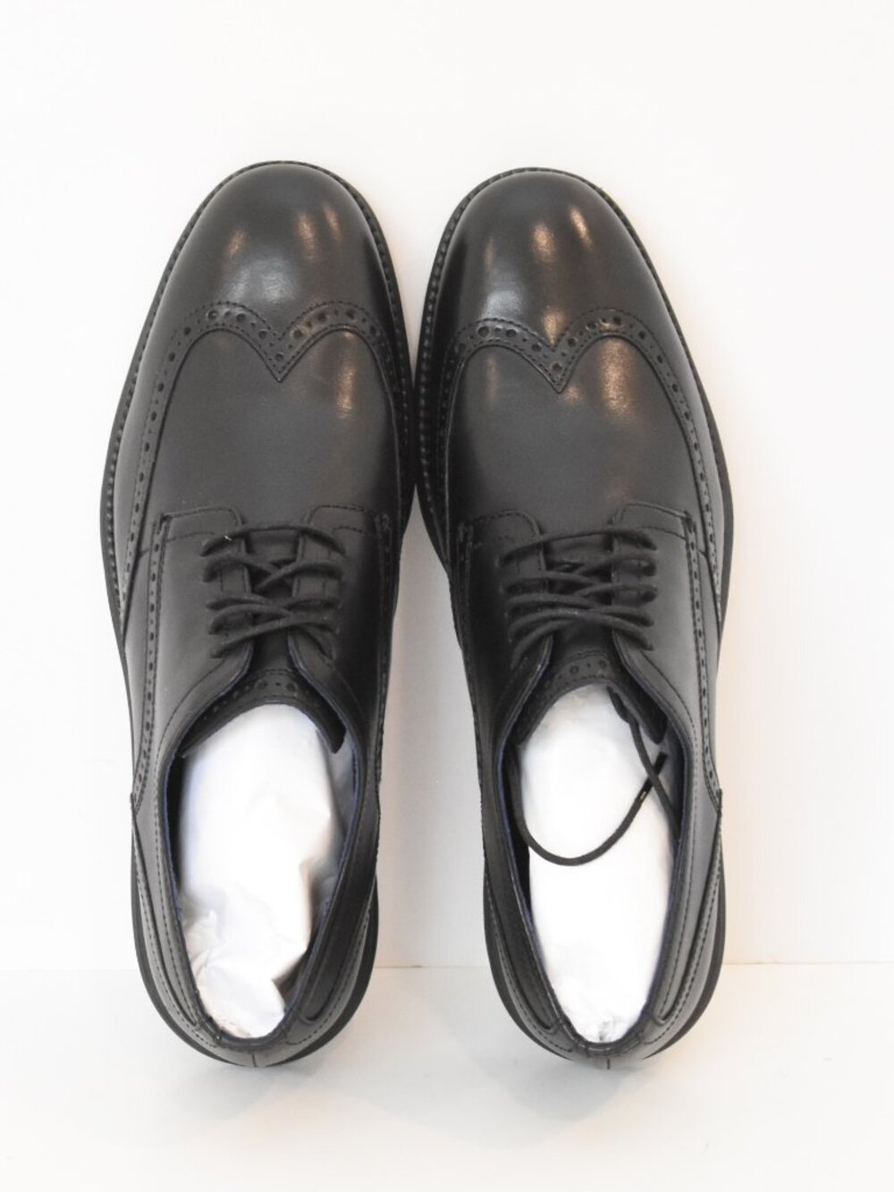 Cole Haan Original Grand Men's Wingtip Oxford Shoes Black Leather 11M NWOT C2798